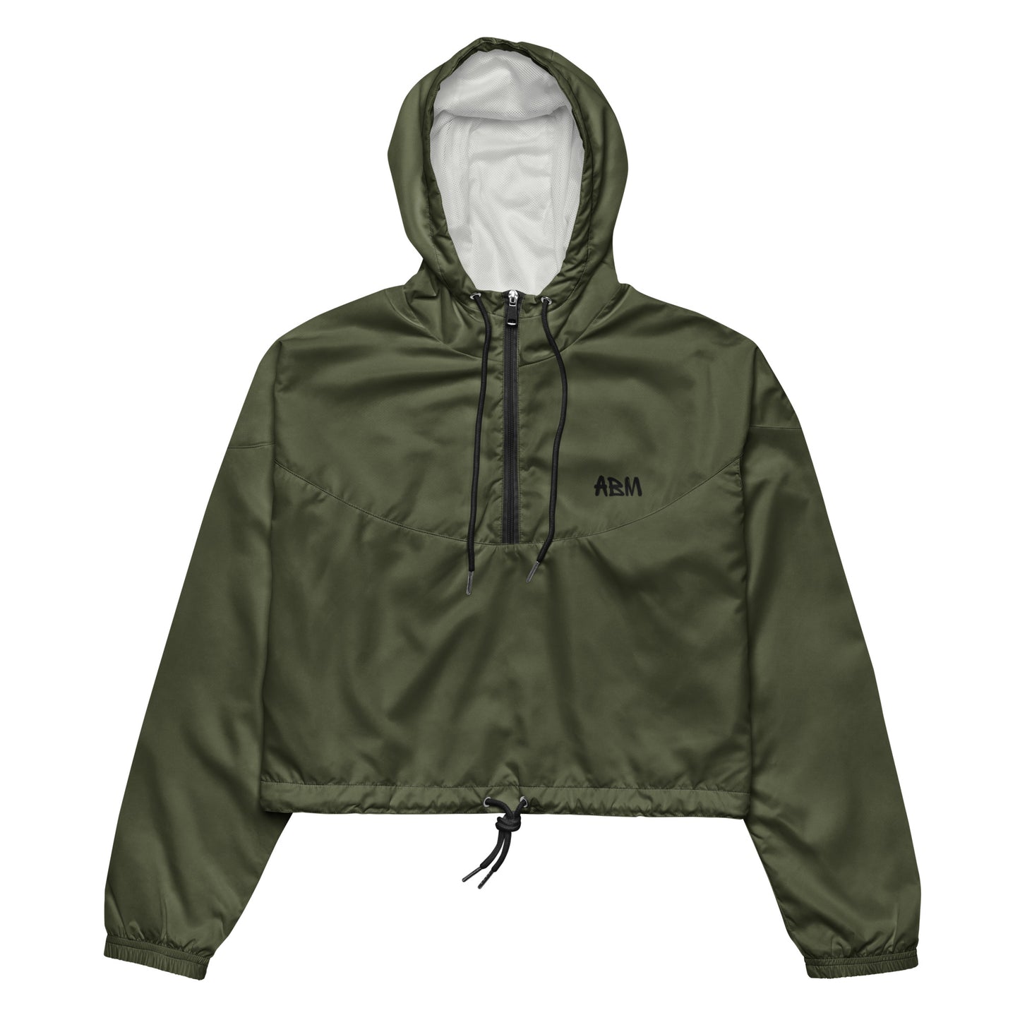 ASK 'BOUT ME Women’s cropped windbreaker